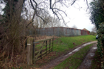 The former swimming pool January 2012